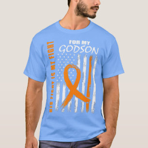 T-shirt Lutte familiale Godson Leukemia Sensibilisation Fl