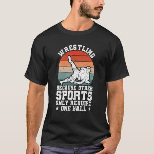 T-shirt Lutte Parce Que D'Autres Sports Ne Sont Nécessaire