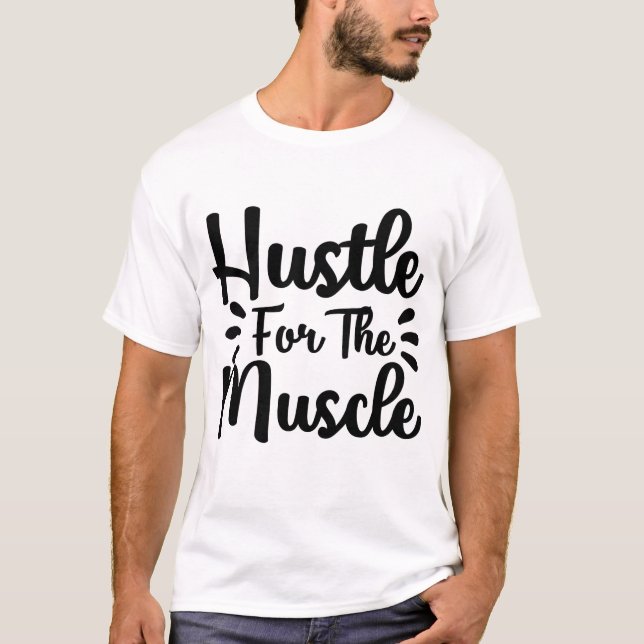 T-shirt lutte pour le muscle (Devant)