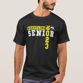 T-shirt Lutte Senior Night Graduation Senior 2023 Wres