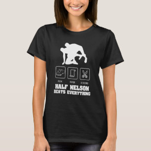 T-shirt Lutter Ciseaux Papier Rock Usa bat tout