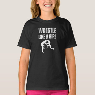 T-shirt Lutter Comme Une Fille, Combattre Comme Une Fille