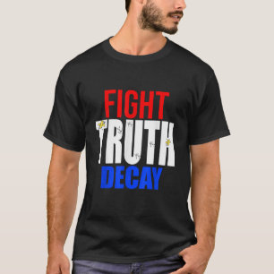 T-shirt Lutter contre la décomposition de la vérité Donald