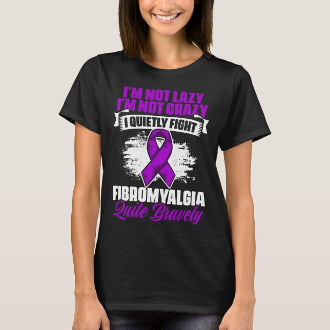 T-shirt Lutter contre la fibromyalgie Fibro Survivor Fibro (Devant)