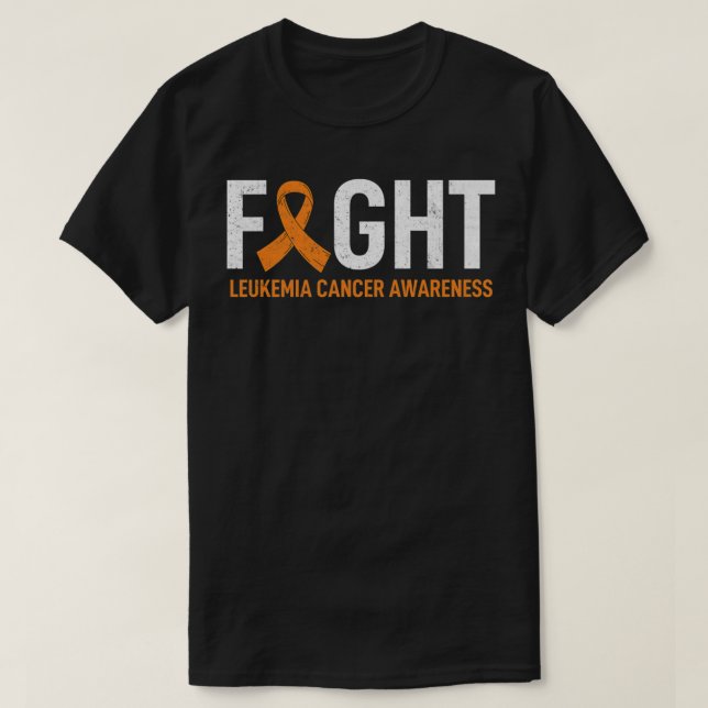 T-shirt Lutter contre la leucémie Cancer Lutter contre la  (Design devant)