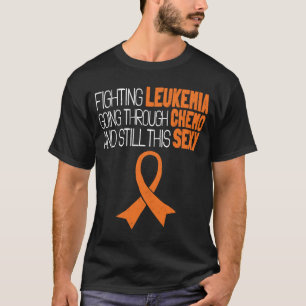 T-shirt Lutter Contre La Leucémie En Passant Par Chemo Enc