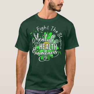 T-shirt Lutter Contre La Stigma Sensibilisation À La Santé