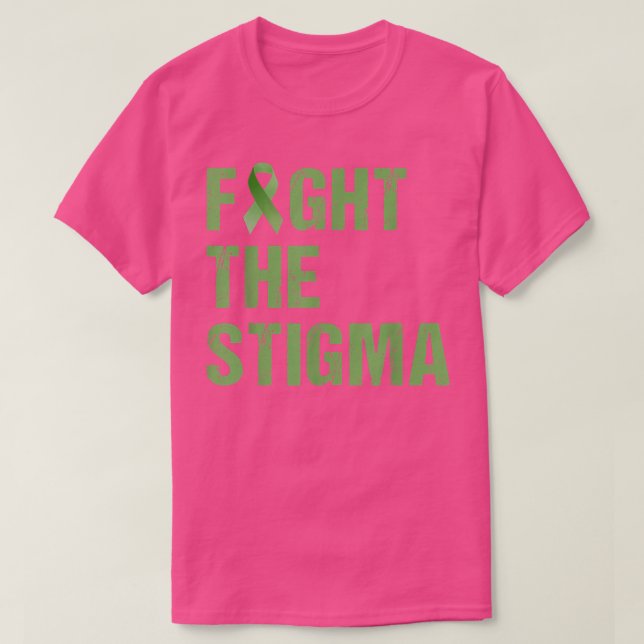T-shirt Lutter contre la stigmatisation, sensibiliser à la (Design devant)
