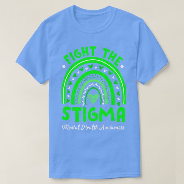 T-shirt Lutter contre la Stigmatisation Soutien en santé m (Design devant)