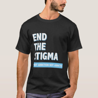 T-shirt Lutter Contre La Toxicomanie Non-Addicatrice Mettr