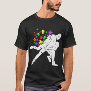 T-shirt Lutter contre l'autisme Puzzle Hommes Femmes Enfan
