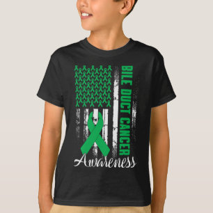 T-shirt Lutter Contre le cancer de la bille Kelly Green Ri
