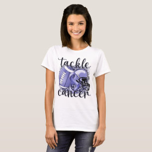 T-shirt Lutter contre le cancer de l'oesophage Football Th
