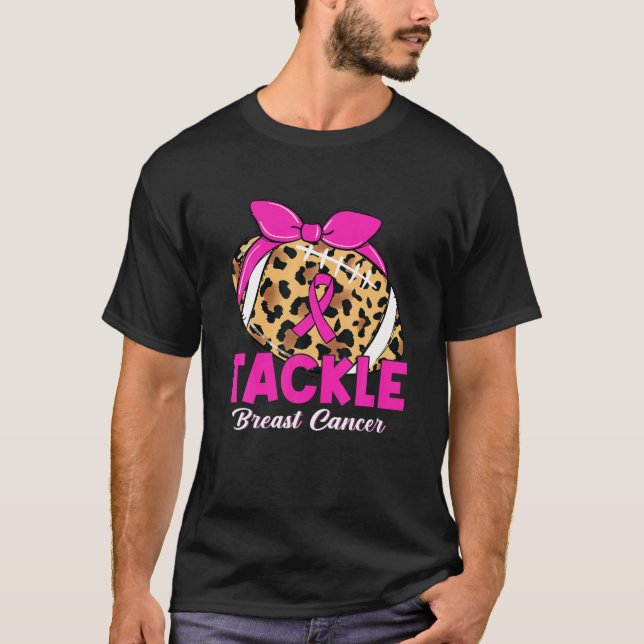 T-shirt Lutter contre le cancer du sein Sensibilisation au (Devant)