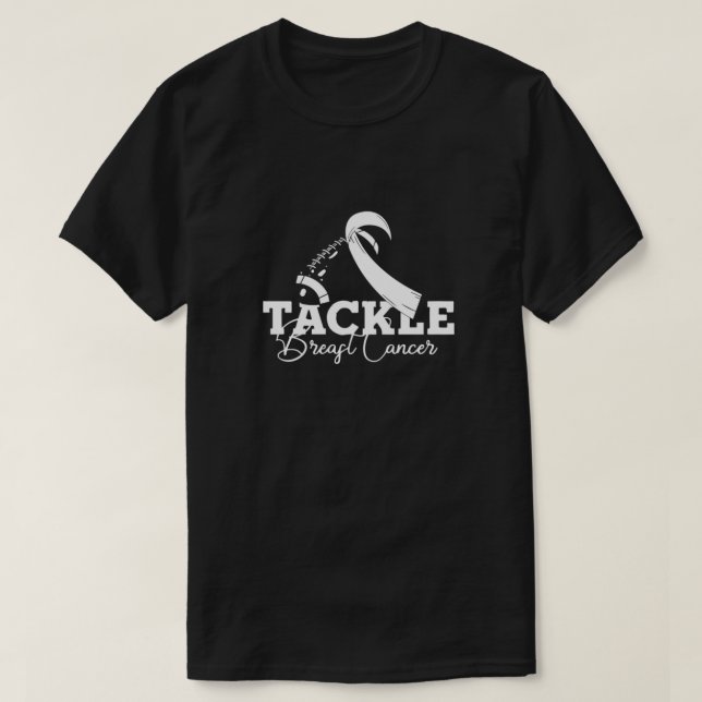 T-shirt Lutter contre le cancer du sein Sensibilisation au (Design devant)
