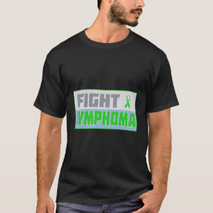 T-shirt Lutter contre le lymphome Lime Green Ribbon Sensib