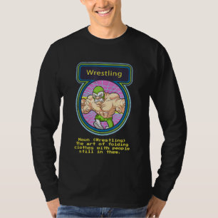 T-shirt Lutter Contre Les Vêtements Pliants Avec Des Gens