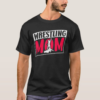 T-shirt Lutter Maman Arts Martiaux Lutte Lutte Lutte Hobby