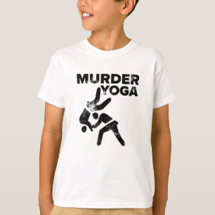 T-shirt Lutter Meurtre Yoga Drôle Jiu Jitsu Don
