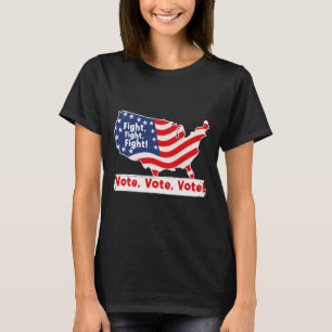 T-shirt Lutter Pour L'Élection Présidentielle De Trump