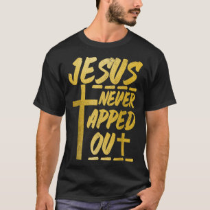 T-shirt lutteur chrétien de MMA Jésus n'a jamais abandonné