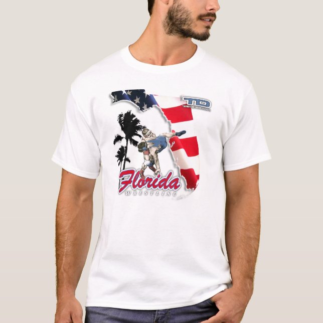 T-SHIRT LUTTEUR DE LA FLORIDE (Devant)