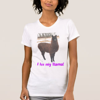 T-shirt Luv I mon lama !