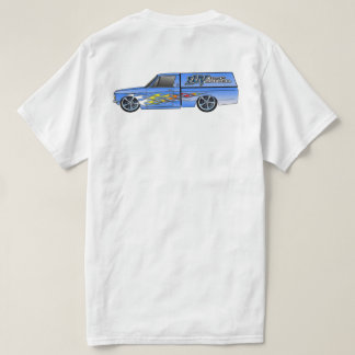 T-shirt Luv Truck Garage Flamme Conception Camper