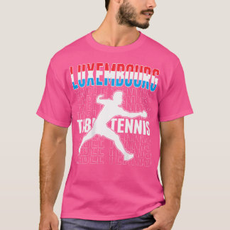 T-shirt Luxembourg - Drapeau luxembourgeois
