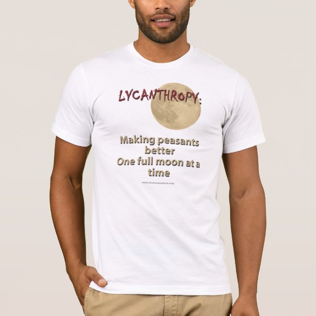 T-shirt Lycanthropy (Devant)