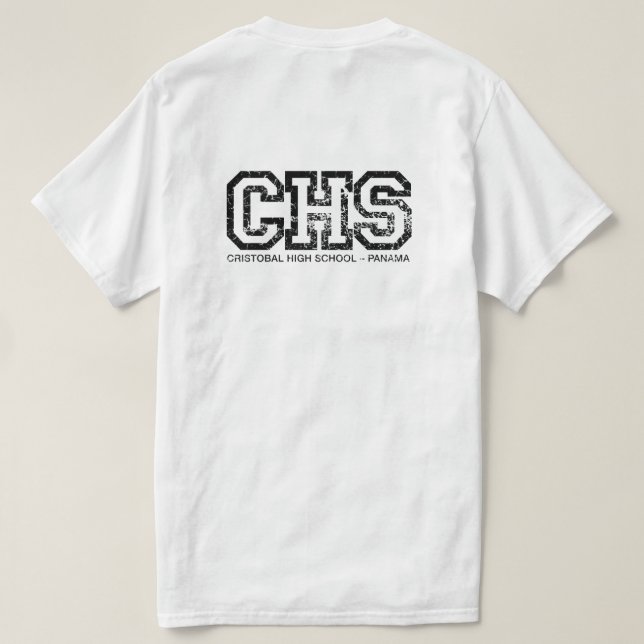 T-shirt Lycée Cristobal (CHS) (Design dos)