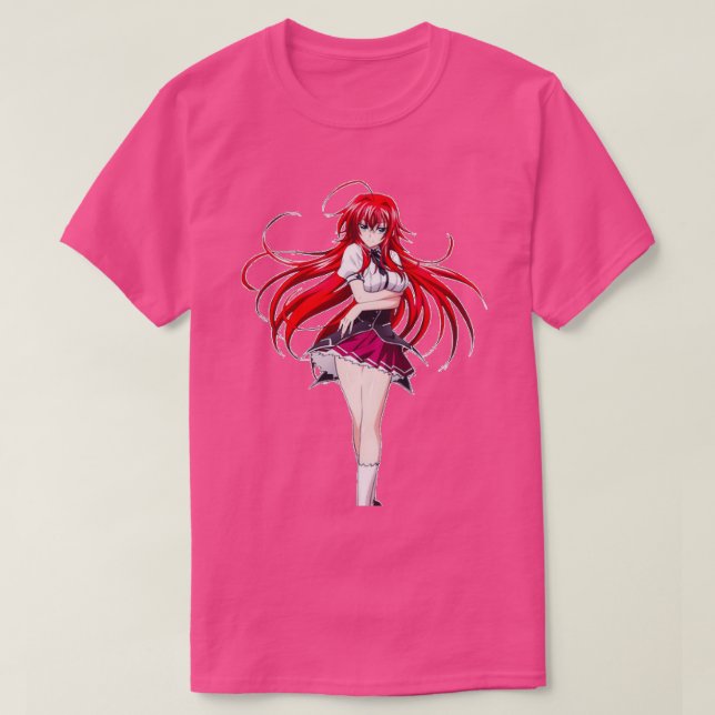 T-shirt lycée dxd rias gremory 7 (Design devant)