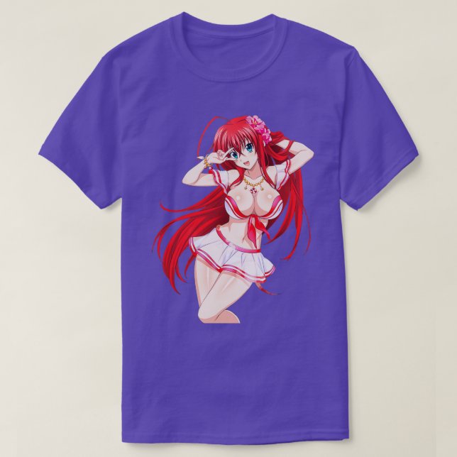 T-shirt Lycée DxD Rias Gremory School (Design devant)