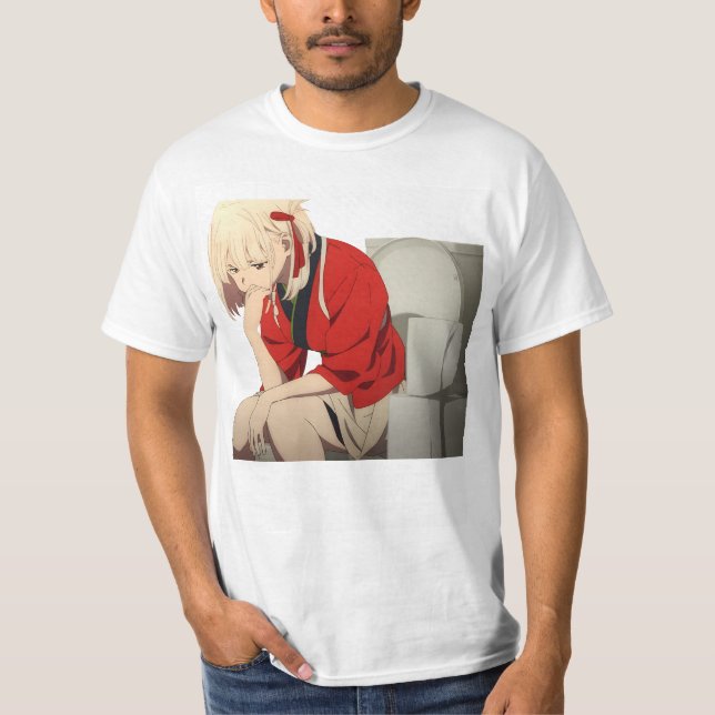 T-shirt Lycoris recoil Musique cinéma (Devant)