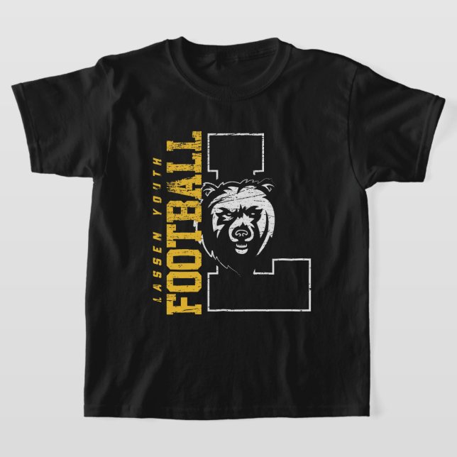 T-shirt LYFL 01 | Logo Lassen Blanc Enfants  (Poser)