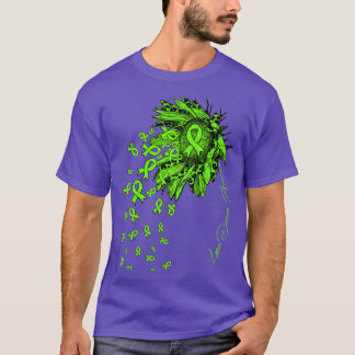 T-shirt Lyme Maladie Sensibilisation Fleurs de tournesol f
