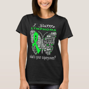 T-shirt Lymphoma Sensibilisation Mois Ribbon Cadeaux
