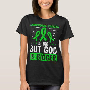 T-shirt Lymphome Cancer Sensibilisation Dieu Cancer Ruban