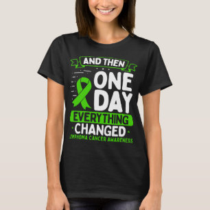 T-shirt Lymphome Cancer Sensibilisation Guerrier Survivant