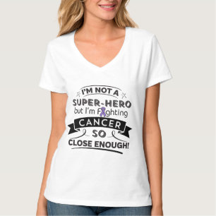 T-shirt Lymphome de Hodgkins pas un superhéros