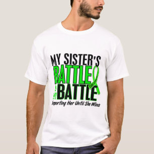T-shirt Lymphome ma bataille trop 1 soeur