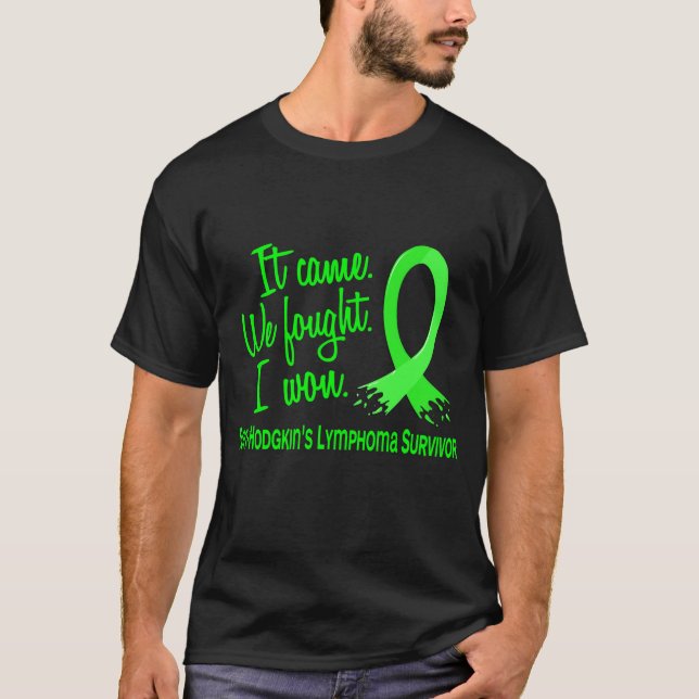 T-shirt Lymphome non Hodgkinien du survivant 11 (Devant)