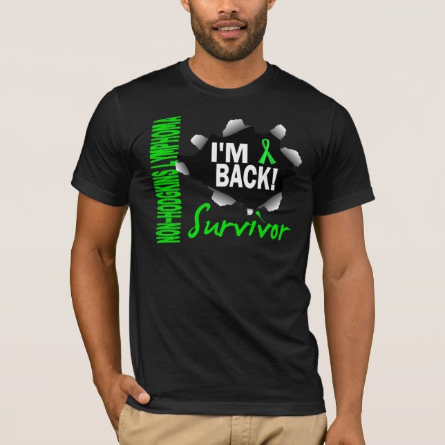 T-shirt Lymphome non Hodgkinien du survivant 7 (Devant)
