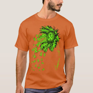 T-shirt Lymphome Sensibilisation Tournesol fleurs de ruban