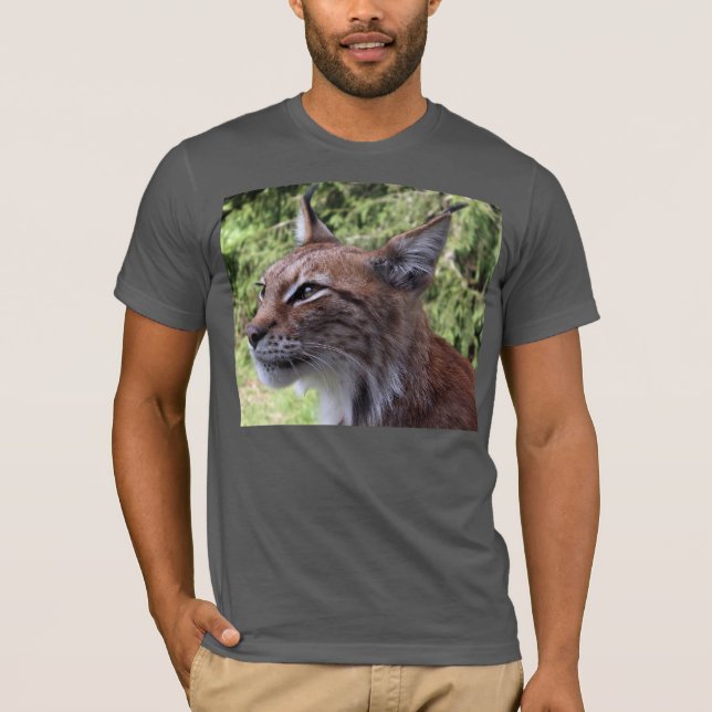 T-shirt Lynx Face Close Up (Devant)