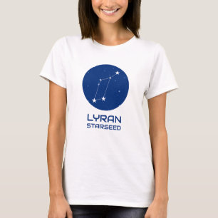 T-shirt Lyran Starseed Tee avec Lyra Constellation