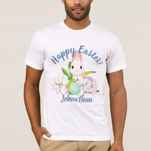 T-shirt Lys de Pâques et Bunnies sucrés