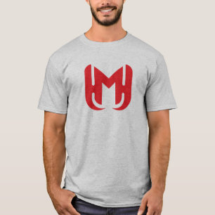 T-shirt M ajouré rouge élégant et stylé