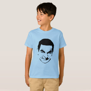 T-shirt M. Bean Face Stencil Pop Art