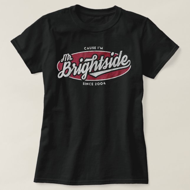 T-shirt M. Brightside Tee Don Pour Les Amateurs De Musique (Design devant)